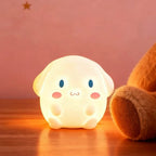 Cute cartoon table lamp luminous home decor reading light product photo