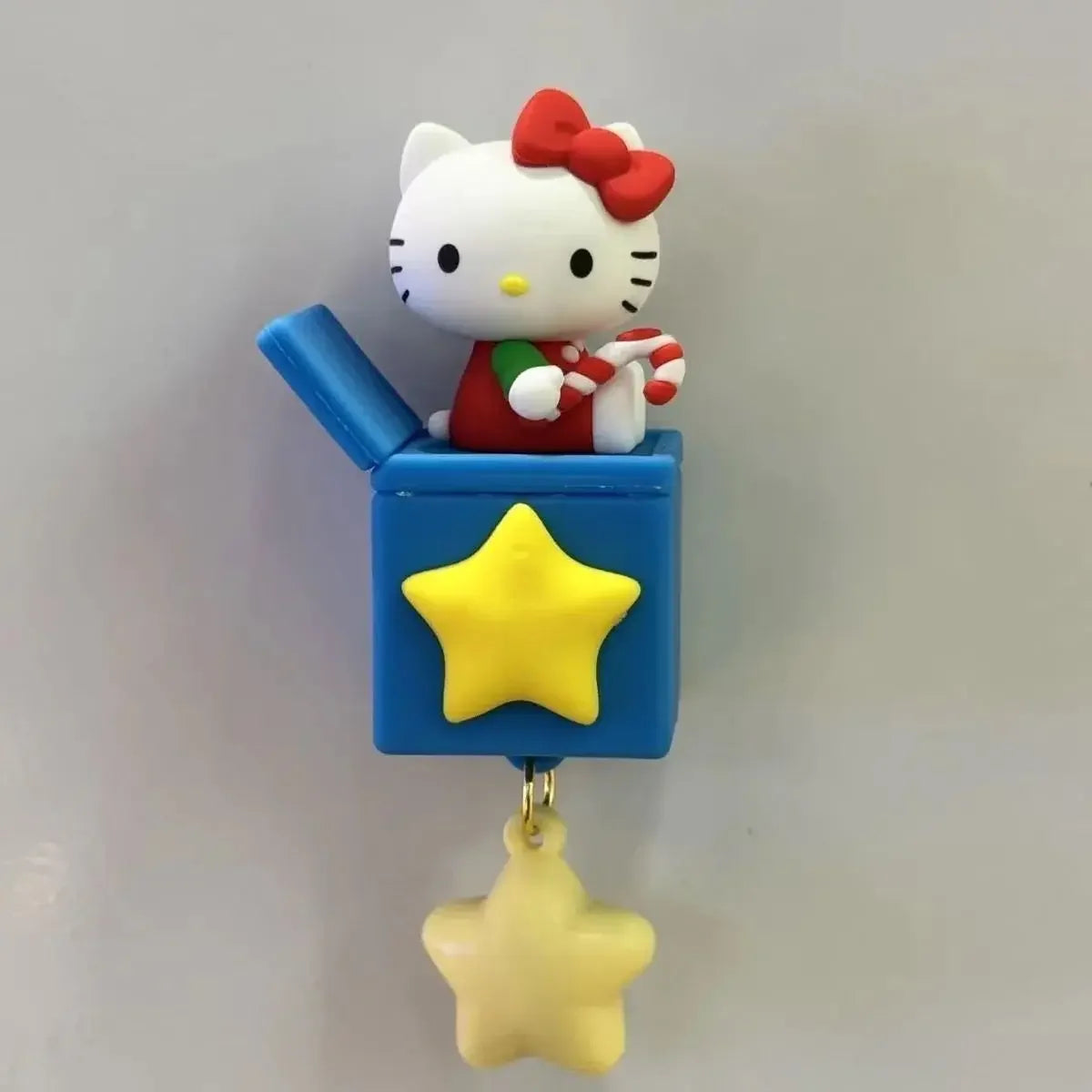 Hello Kitty fridge magnet LED night light kitchen decor product photo