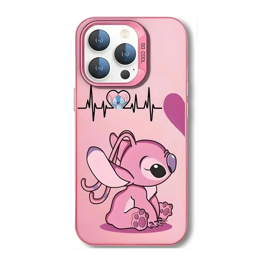 Cute Stitch Phone Case for iPhone Protective Cartoon Shockproof Cover