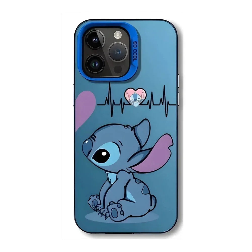Cute Stitch Phone Case for iPhone Protective Cartoon Shockproof Cover