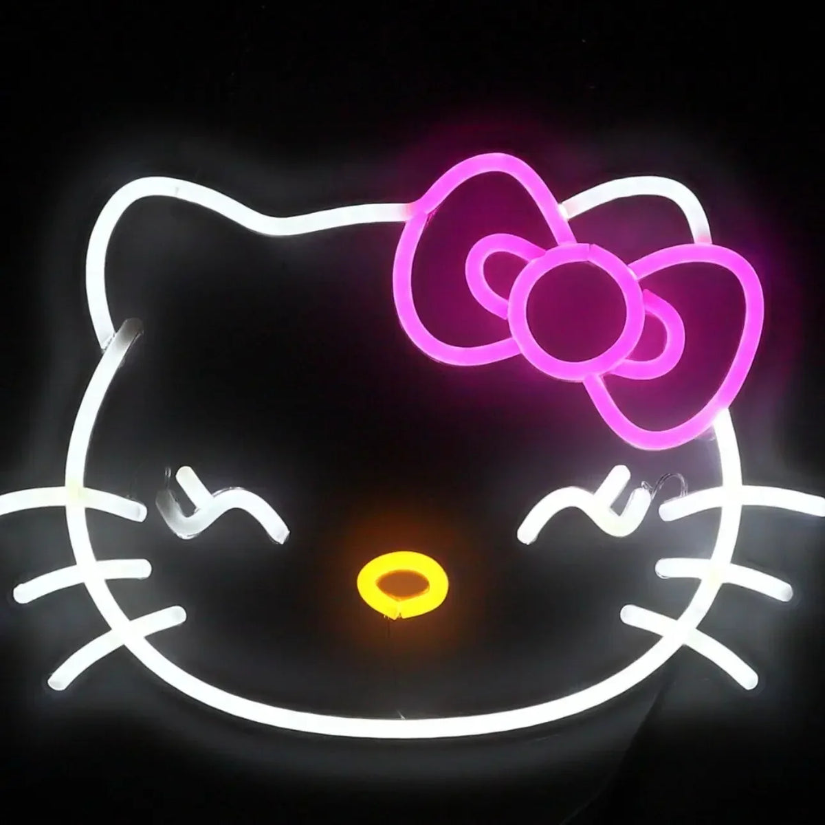 Hello Kitty LED night light neon room wall decor product photo