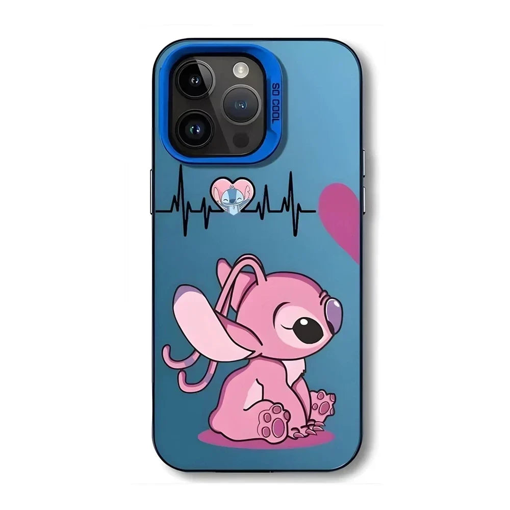 Cute Stitch Phone Case for iPhone Protective Cartoon Shockproof Cover
