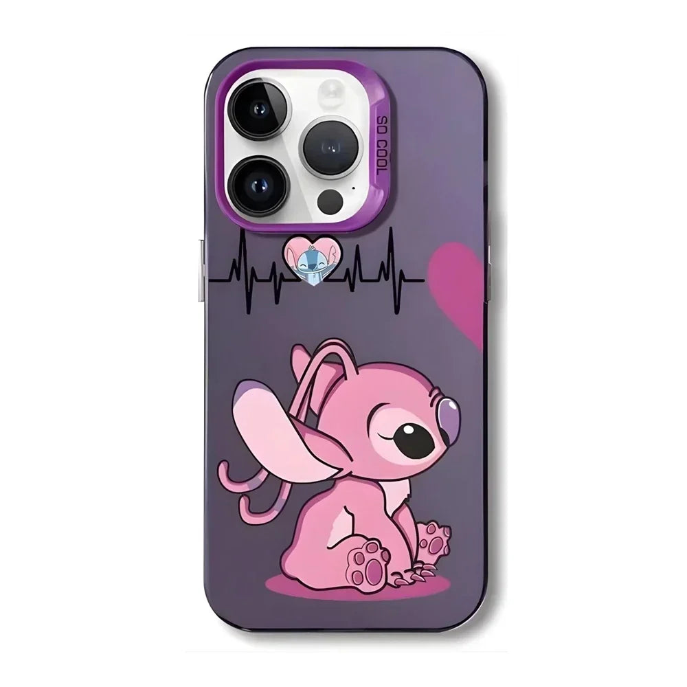 Cute Stitch Phone Case for iPhone Protective Cartoon Shockproof Cover