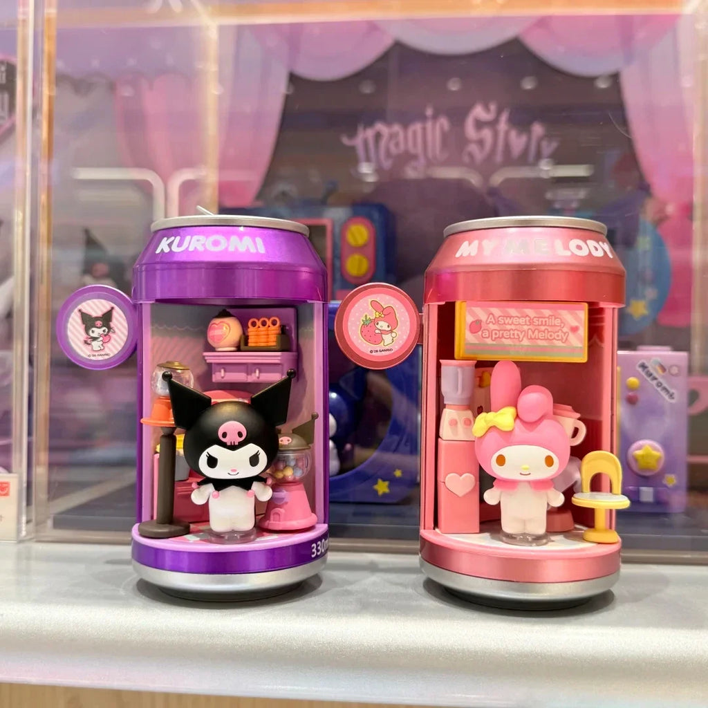 Sanrio blind box light up collectible figure dessert shop series product photo