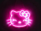 Hello Kitty LED night light neon room wall decor product photo