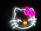 Hello Kitty LED night light neon room wall decor product photo