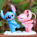 Stitch & Angel Love Couple Figure Set Gift for Fans