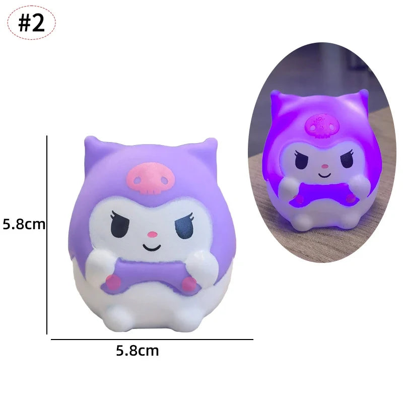 Cute cartoon table lamp luminous home decor reading light product photo
