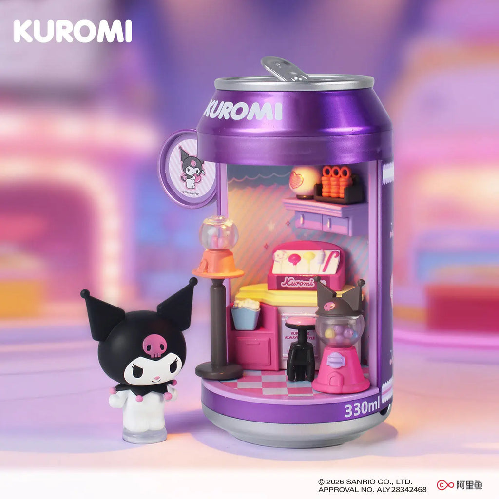 Sanrio blind box light up collectible figure dessert shop series product photo