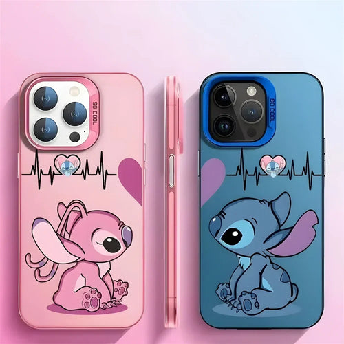 Cute Stitch Phone Case for iPhone Protective Cartoon Shockproof Cover