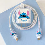 Stitch iPhone charging accessory for cable protection and organization