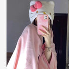 Hello Kitty Sanrio soft throw blanket bedroom decor product photo