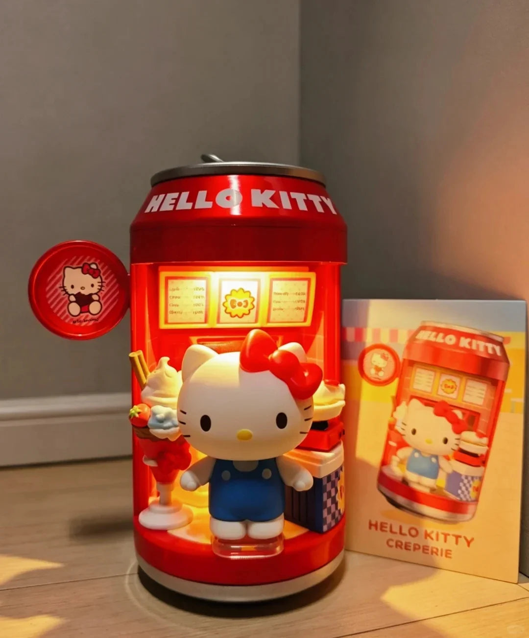 Sanrio blind box light up collectible figure dessert shop series product photo