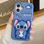 Stitch 3D phone case for iPhone with shock resistant protective design