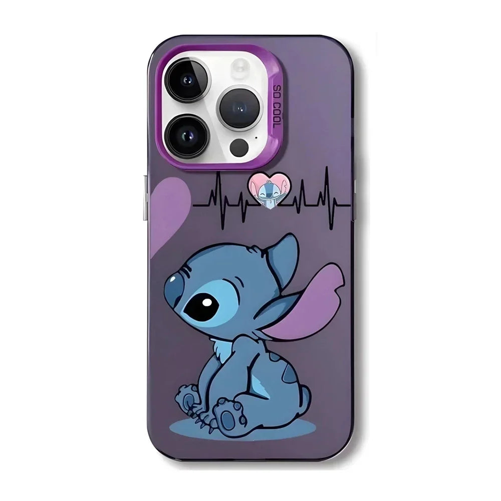 Cute Stitch Phone Case for iPhone Protective Cartoon Shockproof Cover