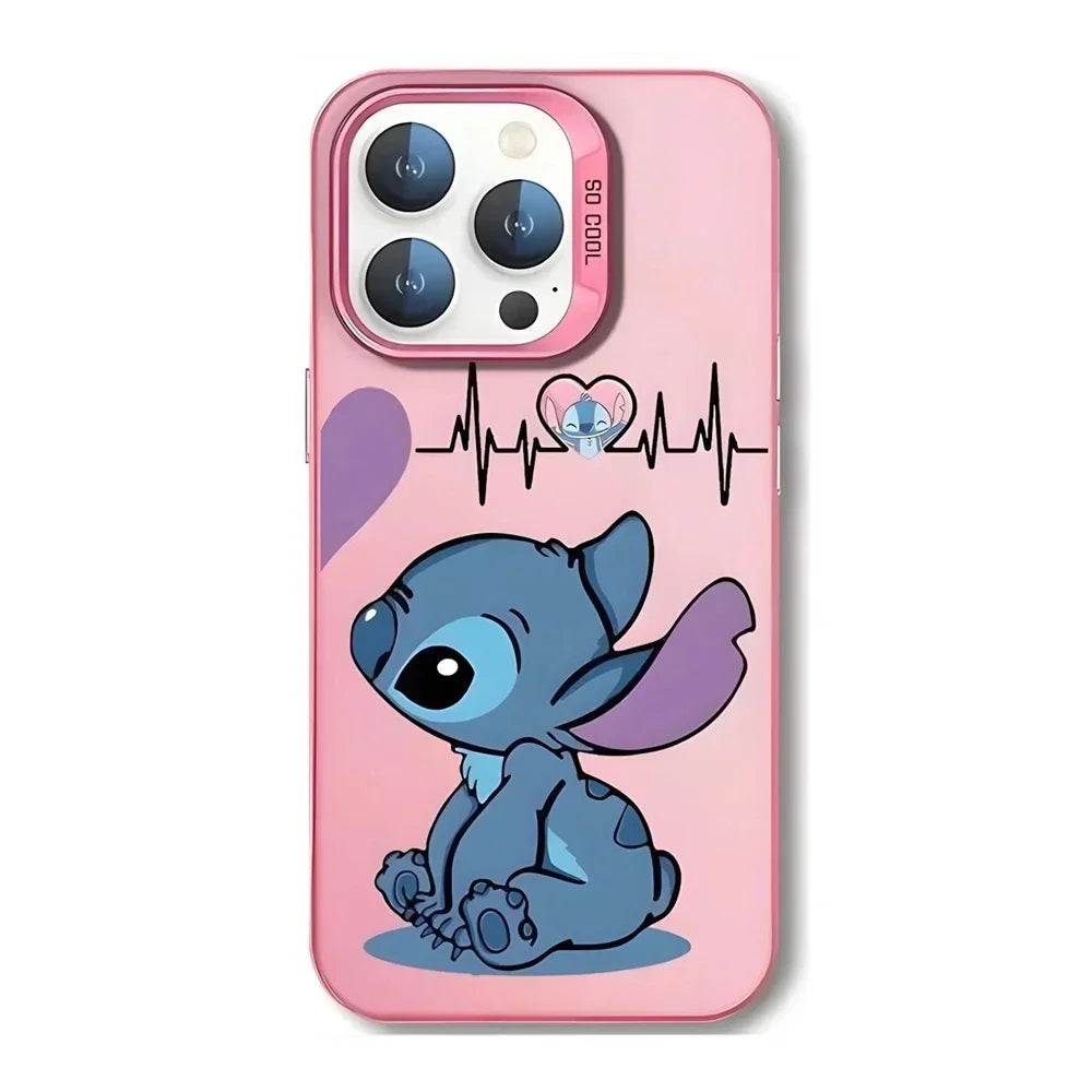 Cute Stitch Phone Case for iPhone Protective Cartoon Shockproof Cover