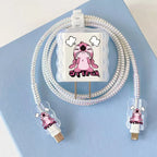 Stitch cable protector and cord management accessory close up