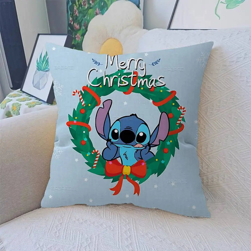 Stitch home decor cushion with cute character styling