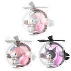 Hello Kitty car air freshener rotating propeller vent fragrance product photo